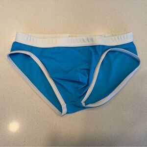 N2N Bodywear Light Blue Swim Briefs